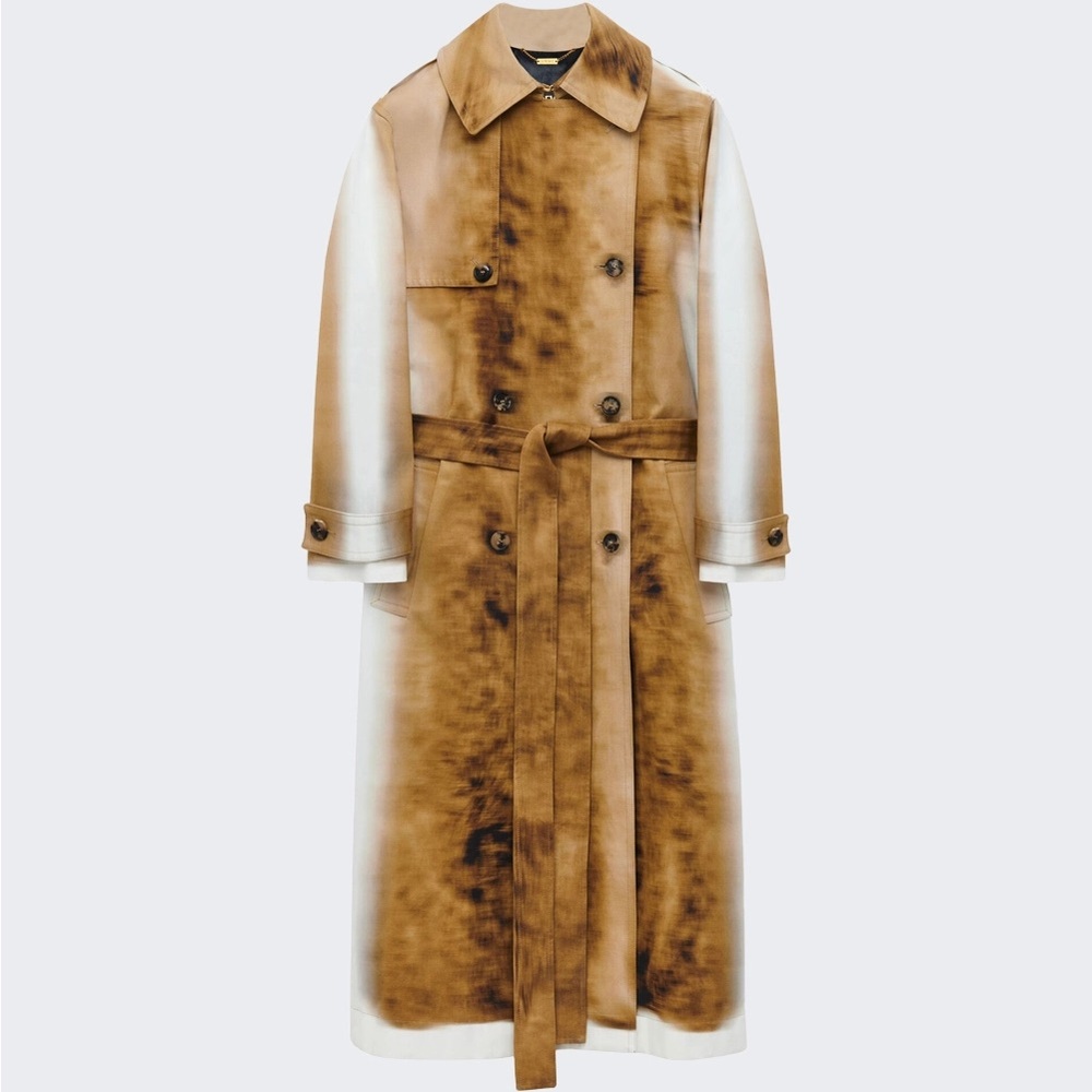 Loewe Blurred Trench Coat